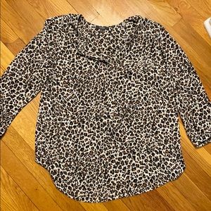 Leopard blouse